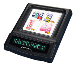 Настольный вакуум-флуоресцентный (VFD) Дисплей покупателя с монетницей DSP802U в Грозном