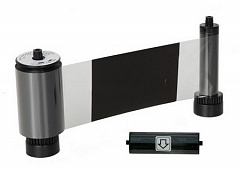 Черная лента с оверлеем (KO) на 3000 оттисков с чистящим роликом; для принтера Advent SOLID 700 в Грозном